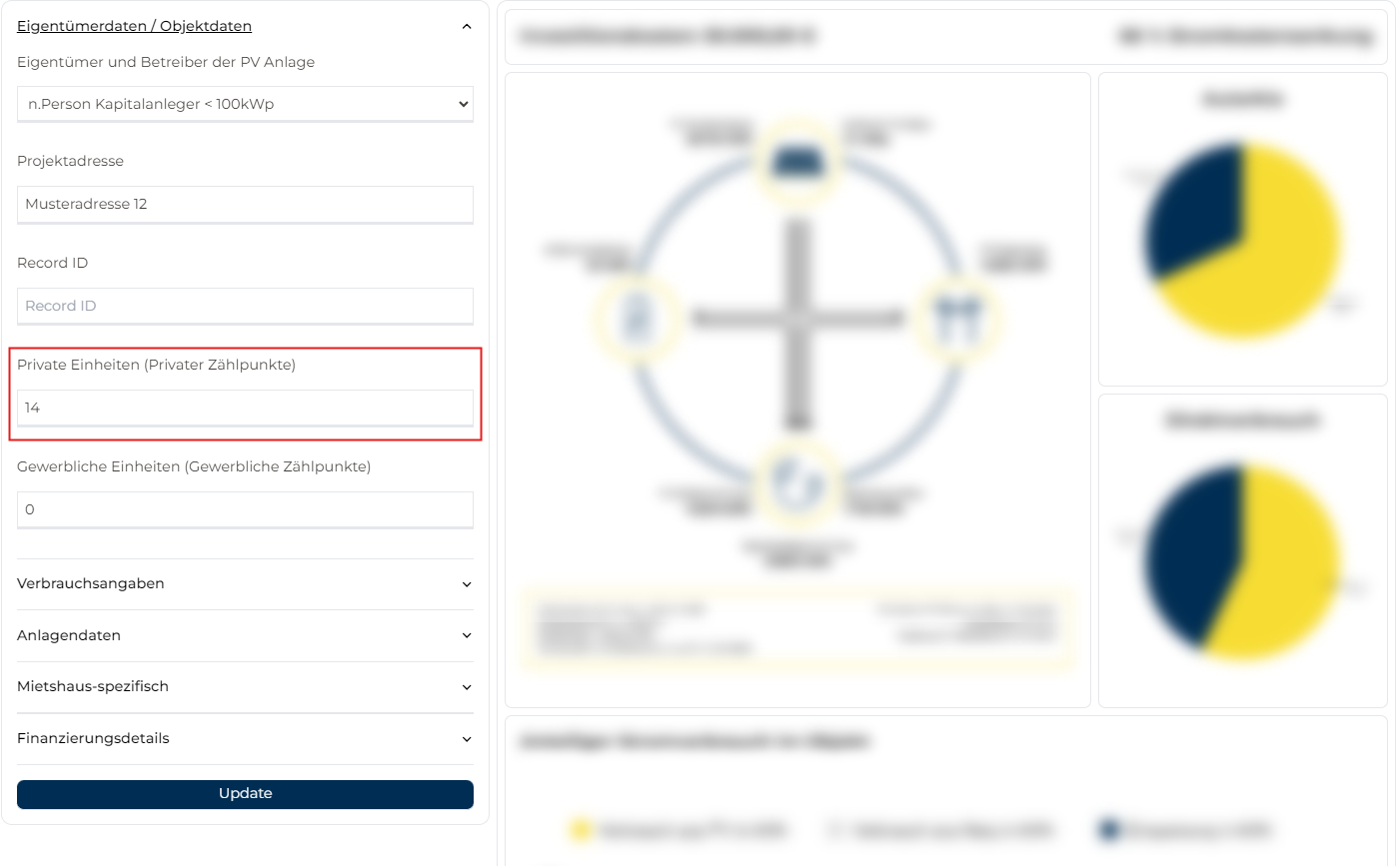  Mieterstrom Beispielrechnung - Eigentümerdaten