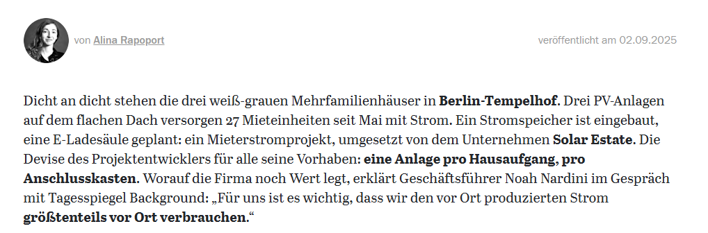 Tagesspiegel Artikel Bild